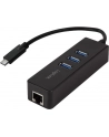 LOGILINK - Adapter USB 3.0 typu c na gigabit na 1x RJ45 i 3x USB 3.0 typ A - nr 14