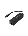 LOGILINK - Adapter USB 3.0 typu c na gigabit na 1x RJ45 i 3x USB 3.0 typ A - nr 3