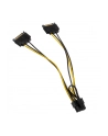 Akasa Adapter SATA power - 6+2pin PCIe - nr 6