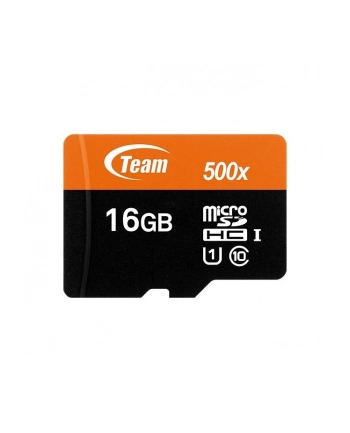Team Group Karta Pamięci Micro SDHC 16GB UHS-I +Adapter nr 1