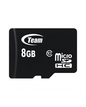 Team Group Karta Pamięci Micro SDHC 8GB Class 10 +Adapter nr 1