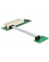 Delock Karta rozsz. Mini PCI Ex. > 2x PCI z elastycznym kablem 13cm lewostronna - nr 10