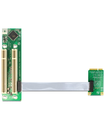 Delock Karta rozsz. Mini PCI Ex. > 2x PCI z elastycznym kablem 13cm lewostronna nr 1