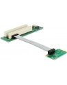 Delock Karta rozsz. Mini PCI Ex. > 2x PCI z elastycznym kablem 13cm lewostronna - nr 20
