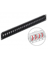 PATCH PANEL 24 PORT 1U DO MODUŁÓW 19'' KEYSTONE OBROTOWY CZARNY DELOCK - nr 11