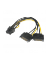 Akasa Adapter SATA power - 6+2pin PCIe - nr 6