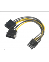 Akasa Adapter 4pin Molex - 6+2pin PCIe - nr 1