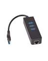 Akyga Hub USB 3.0 3-ports + RJ45 AK-AD-32 - nr 1