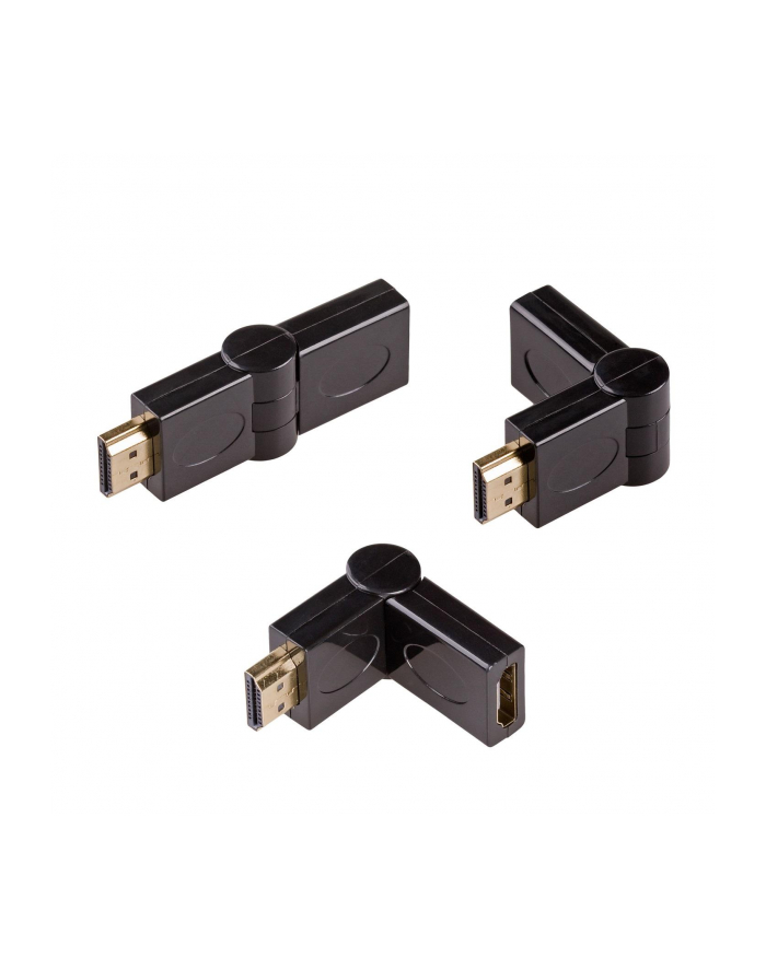 Akyga Adapter HDMI-M / HDMI-F 180° AK-AD-40 główny