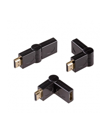 Akyga Adapter HDMI-M / HDMI-F 180° AK-AD-40