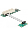 Delock Karta rozsz. Mini PCI Ex. > 2x PCI z elastycznym kablem 13cm lewostronna - nr 21