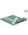 Delock Konwerter SATA / USB 3.1 Typ-B, (F) - gniazdo M.2 / mSATA - nr 22