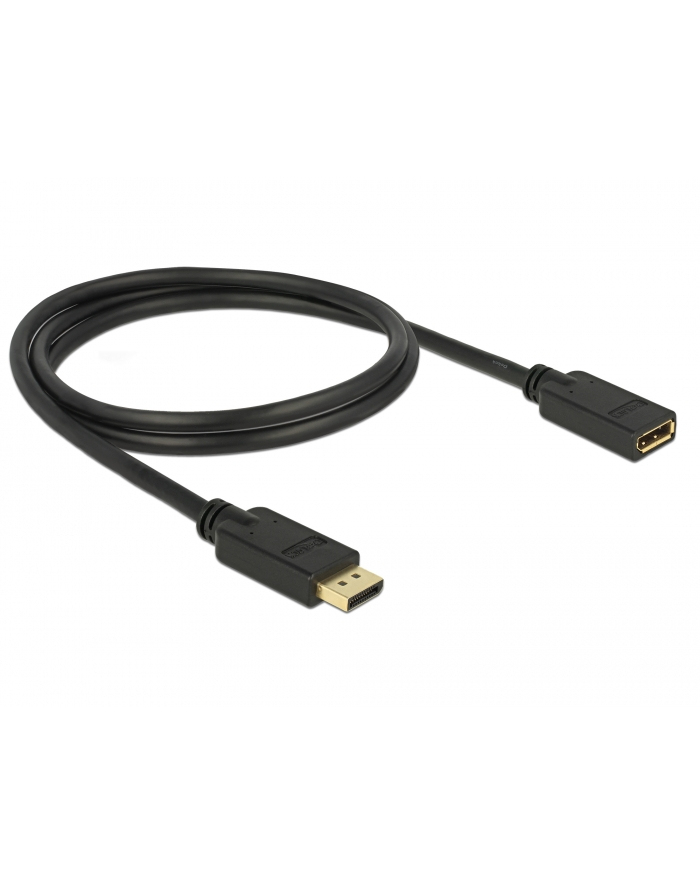 PRZEDŁUŻACZ DISPLAYPORT M/F 20 PIN V1.2 1M 4K DELOCK główny