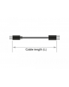 KABEL DISPLAYPORT M/M 20 PIN V1.4 2M 8K CZARNY DELOCK - nr 27