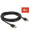 KABEL DISPLAYPORT M/M 20 PIN V1.4 3M 8K CZARNY DELOCK - nr 26