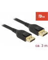 KABEL DISPLAYPORT M/M 20 PIN V1.4 3M 8K CZARNY DELOCK - nr 38