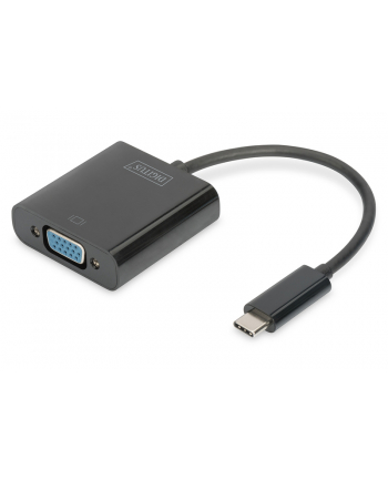 Adapter graficzny VGA 1080p FHD na USB 3.1, czarny, dł. 15cm