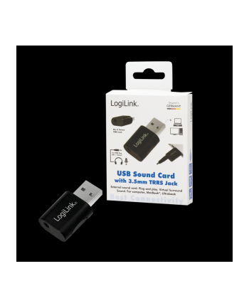 LOGILINK - Adapter USB z 3,5 mm wtykiem TRRS