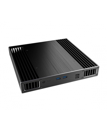 Akasa Obudowa Plato X7D dla Intel NUC, Fanless, Support 2.5'' HDD/SSD, 4 USB