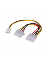 Akyga Adapter Molex/Molex/3-pin 12V AK-CA-35 - nr 3