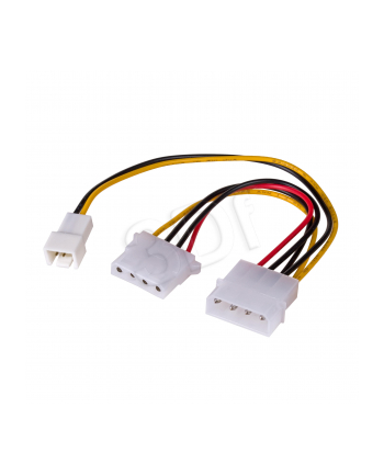 Akyga Adapter Molex/Molex/3-pin 12V AK-CA-35