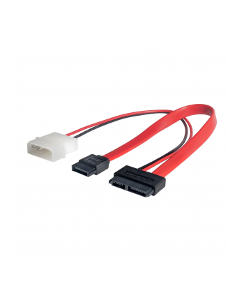 Akyga Adapter Slimline SATA/SATA/MOLEX 15cm AK-CA-45