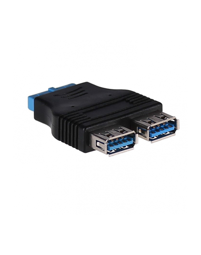 Akyga Adapter wewnętrzny AK-CA-58 2x USB 3.0 A (f) / USB 3.0 19-pin header (f) główny