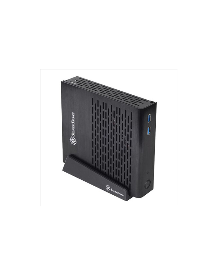 Silverstone Obudowa Silent SST-PT13B-USB3.0 Petit Thin Mini-ITX, czarna główny