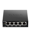 D-Link 5-Port 10/100/1000Mbps Gigabit PoE+ Switch, 60W power budget - nr 2