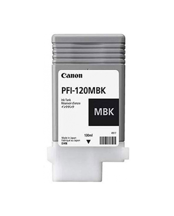 Tusz Canon PFI-120 MBK matte black | 130 ml | iPF TM-200/205