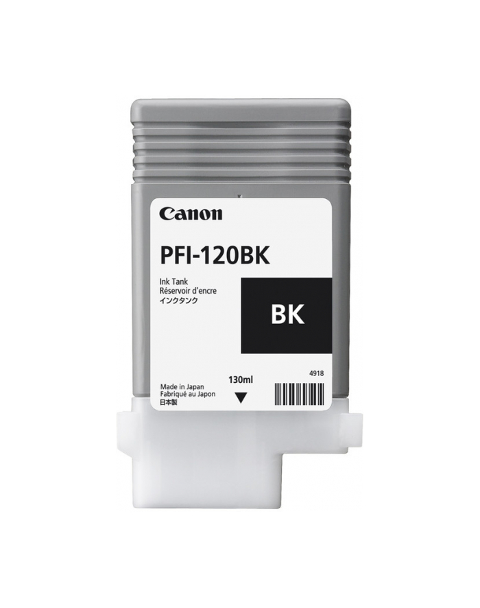 Tusz Canon PFI-120 BK black | 130 ml | iPF TM-200/205 główny