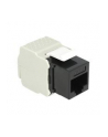 Delock Moduł Keystone z gniazdem RJ45 > LSA Cat.6 UTP, czarny - nr 12