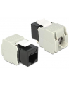 Delock Moduł Keystone z gniazdem RJ45 > LSA Cat.6 UTP, czarny - nr 6