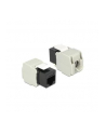 Delock Moduł Keystone z gniazdem RJ45 > LSA Cat.6 UTP, czarny - nr 7