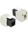 Delock Moduł Keystone z gniazdem RJ45 > LSA Cat.6 UTP, czarny - nr 8