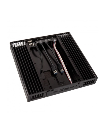 Akasa Obudowa Plato X7D dla Intel NUC, Fanless, Support 2.5'' HDD/SSD, 4 USB