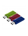 Flashdrive Verbatim USB DRIVE 2.0 STORE N GO SLIDER 3x16GB Red/Blue/Green - nr 6