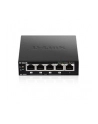D-Link 5-Port 10/100/1000Mbps Gigabit PoE+ Switch, 60W power budget - nr 20