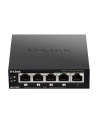 D-Link 5-Port 10/100/1000Mbps Gigabit PoE+ Switch, 60W power budget - nr 3