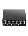 D-Link 5-Port 10/100/1000Mbps Gigabit PoE+ Switch, 60W power budget - nr 8