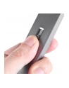 Silverstone SST-MS09C M.2 SATA external SSD Enclosure, USB 3.1 Gen 2, charcoal - nr 12