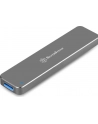 Silverstone SST-MS09C M.2 SATA external SSD Enclosure, USB 3.1 Gen 2, charcoal - nr 19