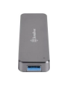 Silverstone SST-MS09C M.2 SATA external SSD Enclosure, USB 3.1 Gen 2, charcoal - nr 29