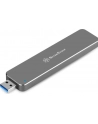 Silverstone SST-MS09C M.2 SATA external SSD Enclosure, USB 3.1 Gen 2, charcoal - nr 8