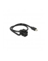 Delock Moduł Keystone, wtyk żeński > mini DisplayPort, wtyk męski, 110° - nr 8