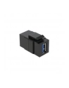 MODUŁ KEYSTONE GNIAZDO USB 3.0 A(F)->USB A(F) DO PUSZKI MONTAŻOWEJ DELOCK - nr 15