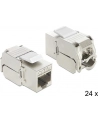 MODUŁ KEYSTONE GNIAZDO RJ45->LSA STP CAT 6A DO PUSZKI MONTAŻOWEJ DELOCK - nr 15