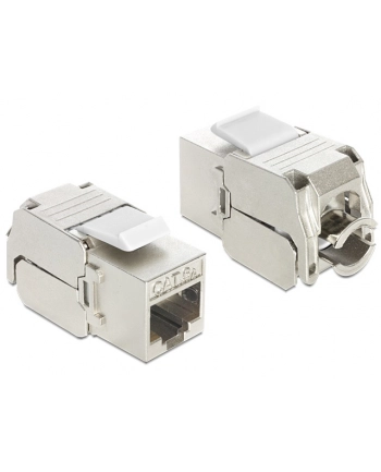 MODUŁ KEYSTONE GNIAZDO RJ45->LSA STP CAT 6A DO PUSZKI MONTAŻOWEJ DELOCK
