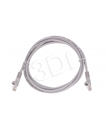 EXTRALINK LAN PATCHCORD CAT.5E UTP 2M TWISTED PAIR BARE COPPER SZARY
