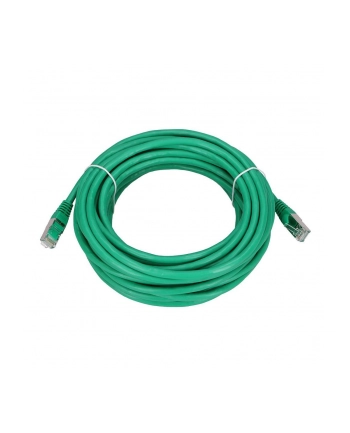 EXTRALINK LAN PATCHCORD CAT.6 FTP 10M 1GBIT FOILED BARE COPPER ZIELONY